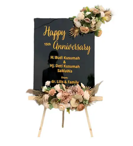 Papan Bunga Akrilik Bandar Mataram