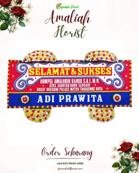 Papan Bunga Ucapan Selamat Bandar Mataram